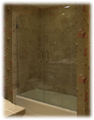 Heavy Glass Swinging Doors